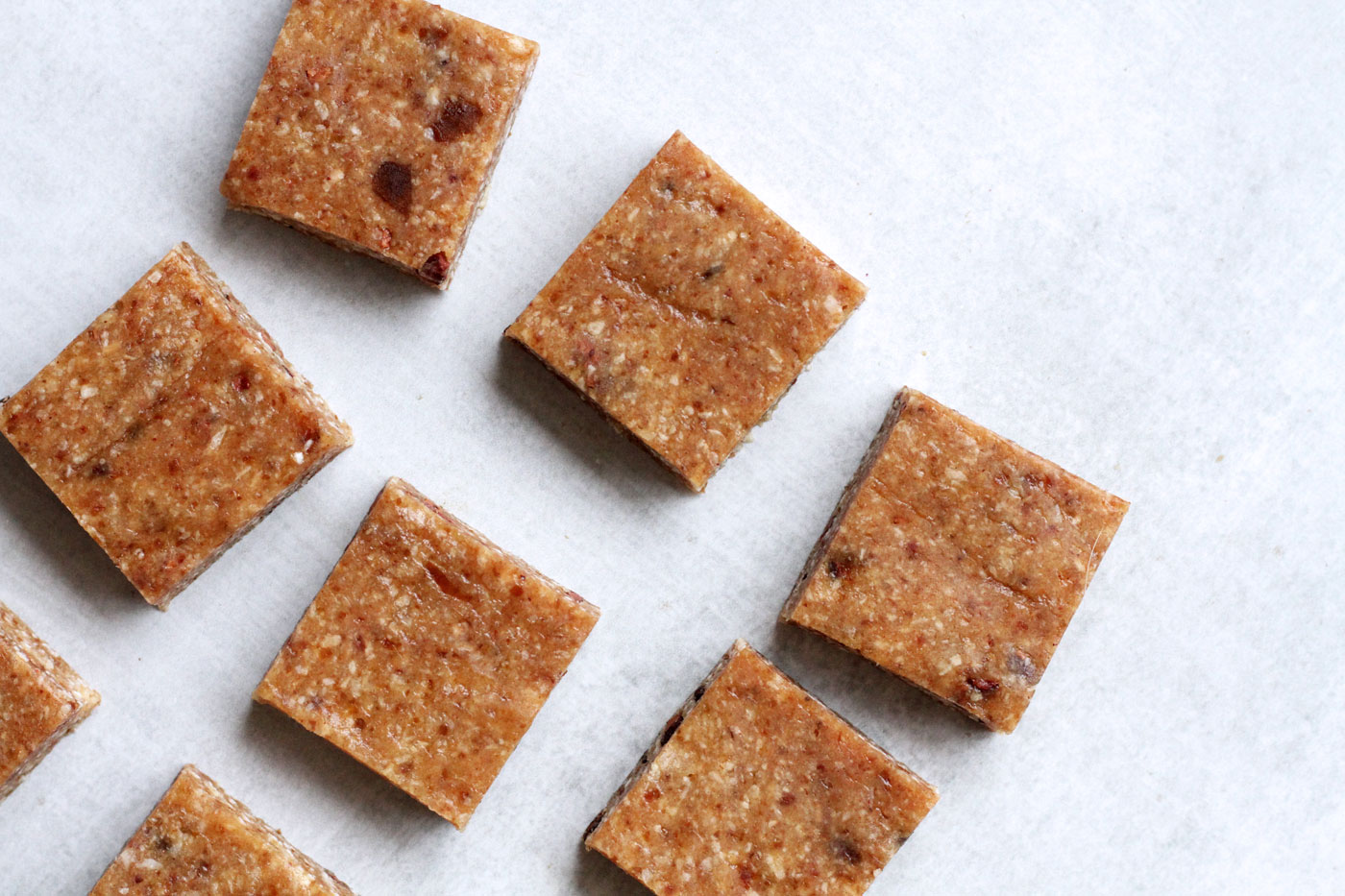 Easy Vegan Tahini Energy Bars