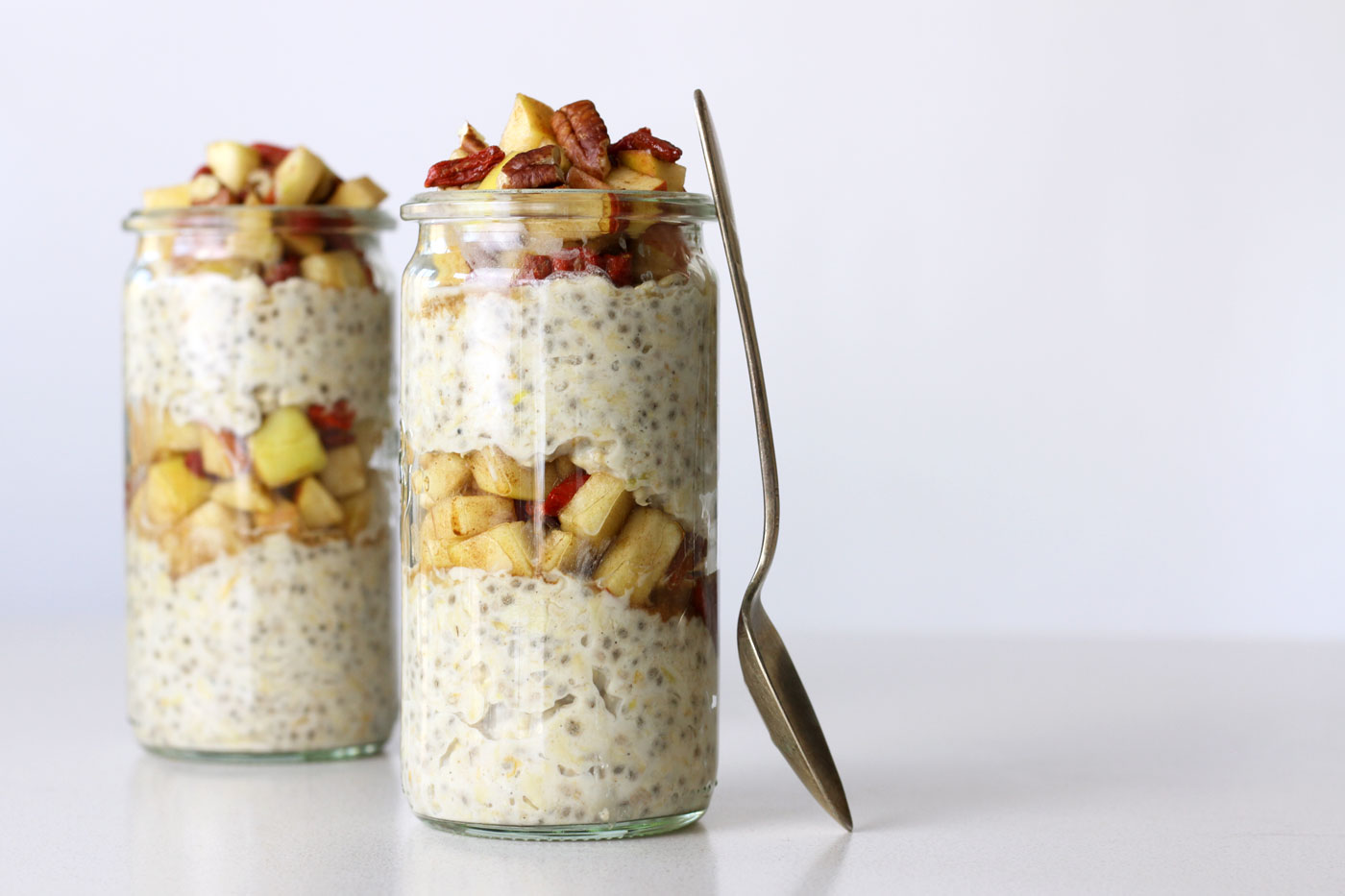 Apple Cinnamon Oatmeal by Active Vegetarian